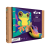 Tablou 3D pe numere din plastilină aerată Air Clay 29×29 cm – Broscuță
