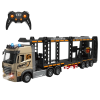 #01 Camion transportator auto cu telecomandă 1:24, cu efecte luminoase și sonore #01 Camion transportator auto cu telecomandă 1:24, cu efecte luminoase și sonore