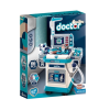 #01 Set de joacă pentru copii „Doctor”, masă cu accesorii pe roți #01 Set de joacă pentru copii „Doctor”, masă cu accesorii pe roți