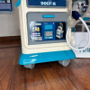 #01 Set de joacă pentru copii „Doctor”, masă cu accesorii pe roți #01 Set de joacă pentru copii „Doctor”, masă cu accesorii pe roți