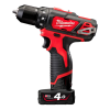 Аккумуляторный шуруповерт Milwaukee M12 BDD-402C (4933441925)