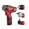 Mașină de găurit și înșurubat cu acumulatori Milwaukee M12 BDDXKIT-202X (4933447836) Mașină de găurit și înșurubat cu acumulatori Milwaukee M12 BDDXKIT-202X (4933447836)