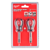 Набор отверток с трехгранной рукояткой MILWAUKEE SET STUBBY (4932471810)