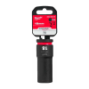Cheie tubulară de impact prelungită Milwaukee ShW 18 mm, 1/2" (4932480336) Cheie tubulară de impact prelungită Milwaukee ShW 18 mm, 1/2