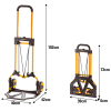 Carucior pliabil pentru transport Stanley SXWT-FT580 Carucior pliabil pentru transport Stanley SXWT-FT580