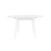 Masa Extensibila Mars White Top+White Leg 100(38)xH75