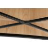 Masa Cafea Larson 100x30x80H Stejar/Black