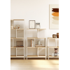 Стеллаж Loreto 4 уровня 70X30X113H Стеллаж Loreto 4 уровня 70X30X113H