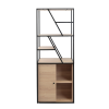 Стеллаж Agis Plus 60×40×160H Дуб/Black