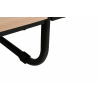 Cuier Hampton 101x40x170H Stejar/Black