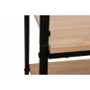 Cuier Hampton 101x40x170H Stejar/Black