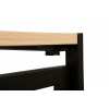 Офисный стол Aspen 100×50×75H Дуб/Black