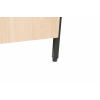 Raft Lanta L 63x41x176H Oak/Black Raft Lanta L 63x41x176H Oak/Black