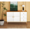 Dulap Marani 120x40x81H Oak/White