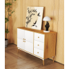 Dulap Marani 120x40x81H Oak/White