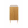 Dulap Marani 120x40x81H Oak/White