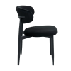 Стул Meridian Бархат Black (HLR66) + Black Legs Стул Meridian Бархат Black (HLR66) + Black Legs