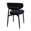 Стул Meridian Бархат Black (HLR66) + Black Legs Стул Meridian Бархат Black (HLR66) + Black Legs