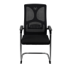 Scaun Birou Saros Black+Chrome Scaun Birou Saros Black+Chrome