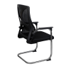 Scaun Birou Saros Black+Chrome Scaun Birou Saros Black+Chrome