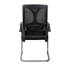 Scaun Birou Saros Black+Chrome Scaun Birou Saros Black+Chrome