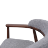 Scaun Midas Light Grey (SD207-6) + WALNUT 5544 Scaun Midas Light Grey (SD207-6) + WALNUT 5544