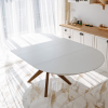 Masa NOVA Furnir White Top+Italian Legs 127/177/227xH75 Masa NOVA Furnir White Top+Italian Legs 127/177/227xH75