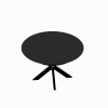 Стол Nova Furnir Black Top+Black Legs
