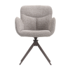 Scaun Rotativ Yannick MIH- D515 Grey (Royal Boucle Mushroom)