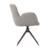 Scaun Rotativ Yannick MIH- D515 Grey (Royal Boucle Mushroom)