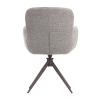 Scaun Rotativ Yannick MIH- D515 Grey (Royal Boucle Mushroom)