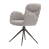 Scaun Rotativ Yannick MIH- D515 Grey (Royal Boucle Mushroom)