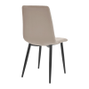 Scaun DC-90P N9 Catifea Beige+Black Legs Scaun DC-90P N9 Catifea Beige+Black Legs