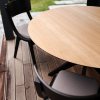 Раскладной стол NOVA Шпон Natural Wood+Black Legs 127/177/227xH75s Раскладной стол NOVA Шпон Natural Wood+Black Legs 127/177/227xH75s