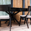 Раскладной стол NOVA Шпон Natural Wood+Black Legs 127/177/227xH75s Раскладной стол NOVA Шпон Natural Wood+Black Legs 127/177/227xH75s