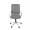Офисное кресло F-20141 A Grey+White Frame Офисное кресло F-20141 A Grey+White Frame