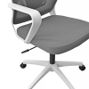 Офисное кресло F-20141 A Grey+White Frame Офисное кресло F-20141 A Grey+White Frame