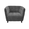Fotoliu W310g Velvet Dark Grey