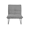 Fotoliu BRONX Grey Velvet