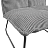 Fotoliu BRONX Grey Velvet