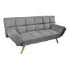 Раскладной диван LM-58 Grey Velvet
