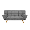 Раскладной диван LM-58 Grey Velvet