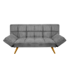 Раскладной диван LM-58 Grey Velvet