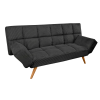 Раскладной диван LM-58 Black Velvet