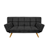 Раскладной диван LM-58 Black Velvet
