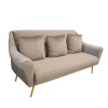 Canapea GLORIOSA 3 Light Brown