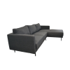Canapea Era Dreapta Dark-Grey