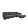Canapea Era Dreapta Dark-Grey