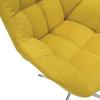 Кресло VENSAN PLUS CROSS Yellow Soro 40