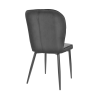 Scaun Tusk Catifea Black HLR66+Black Legs Scaun Tusk Catifea Black HLR66+Black Legs